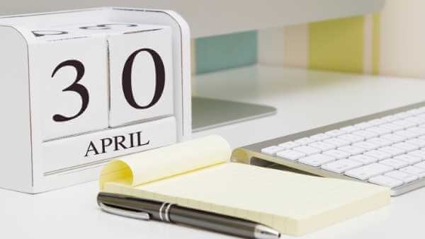 30 April