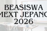 Beasiswa MEXT Jepang 2026