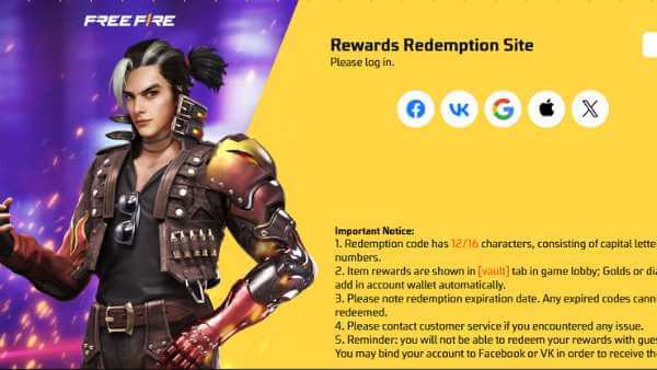 Klaim Kode Redeem FF SG2