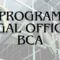 Program Legal Officer BCA