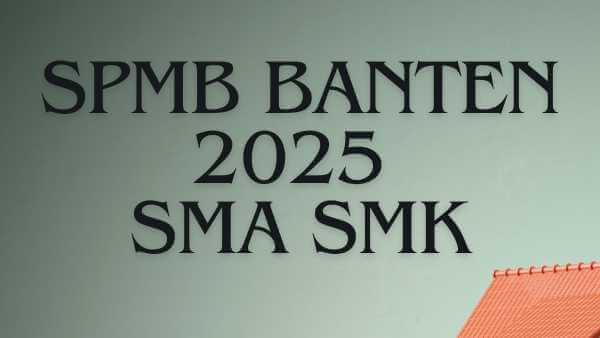 Spmb Banten 2025 SMA SMK