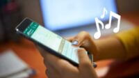 Tambah Musik Status WhatsApp