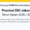 Pendaftaran SPMB Jakarta 2025