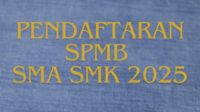 Pendaftaran SPMB SMA SMK 2025